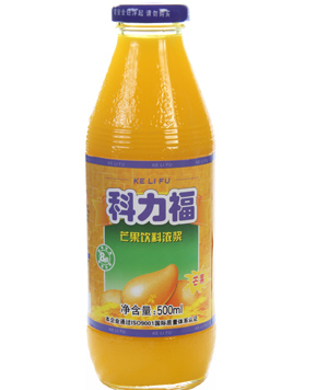 科力福芒果飲料濃漿秋梨膏