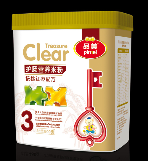 品美護(hù)腸系列核桃紅棗配方米粉3段