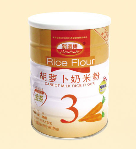 新多樂胡蘿卜奶米粉3段