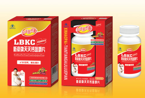 奇鶴堂新豪牌天天鈣咀嚼片