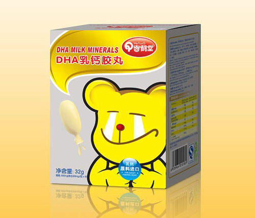 奇鶴堂DHA乳鈣膠丸