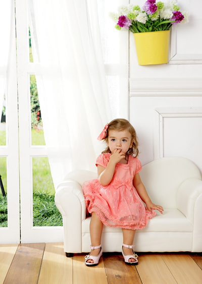 丑丑新款紅色童裙