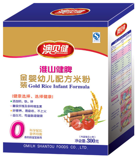 澳貝健淮山健脾配方米粉