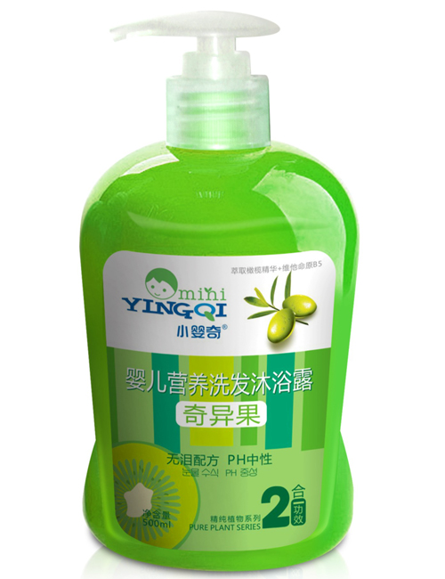 小嬰奇嬰兒營(yíng)養(yǎng)洗發(fā)沐浴露奇異果味