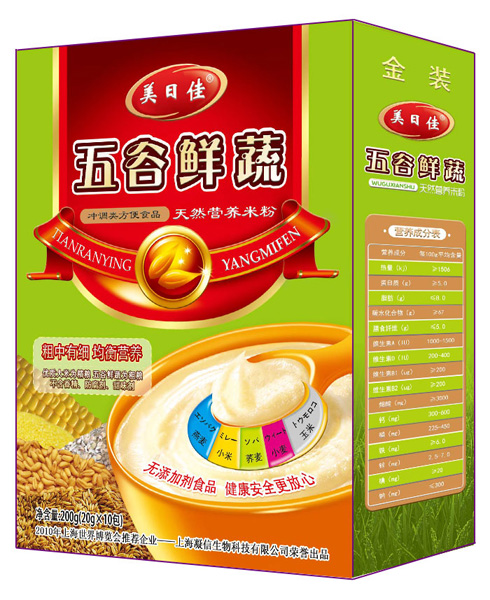 美日佳五谷鮮蔬營(yíng)養(yǎng)米粉