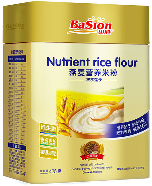 貝勝燕麥核桃蓮子營養(yǎng)米粉