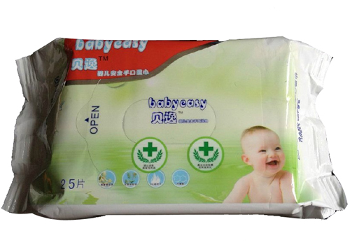 貝逸yinge安全手口濕巾25片