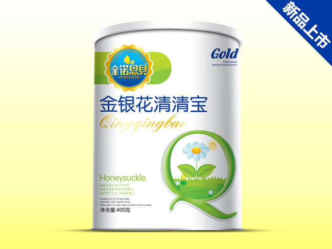 金諾恩貝紙聽(tīng)金銀花清清寶