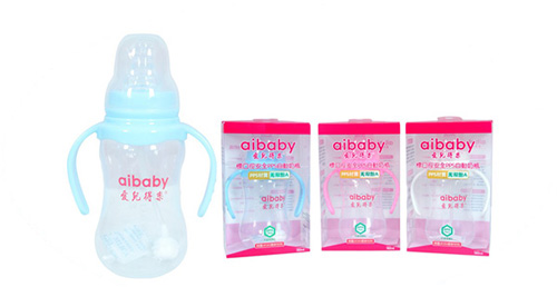 愛兒得樂(lè)180ml標(biāo)口PPSzui新材料自動(dòng)奶瓶