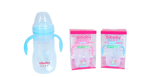 愛(ài)兒得樂(lè)230ml寬口硅膠6-22個(gè)月自動(dòng)奶瓶