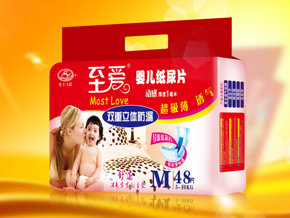 至愛嬰兒紙尿片M碼48片