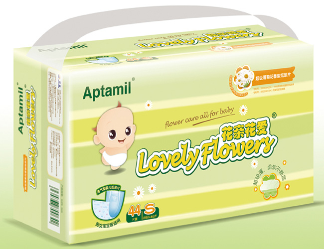 Aptamil嬰幼兒菊花紙尿片44片S碼