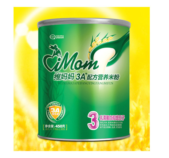 維媽媽聽裝3段乳清蛋白雙歧因子營養(yǎng)米粉