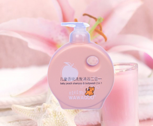 娃娃狗兒童香桃洗發(fā)沐浴二合一