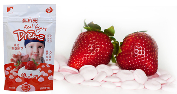 草莓優(yōu)格曼溶豆