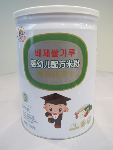 咪親貝樂鐵鋅鈣罐裝米粉3段