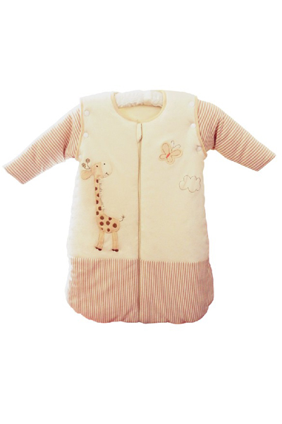 喜樂寶淺黃有袖睡袋