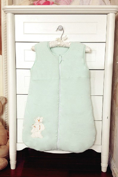 喜樂(lè)寶淺綠無(wú)袖睡袋