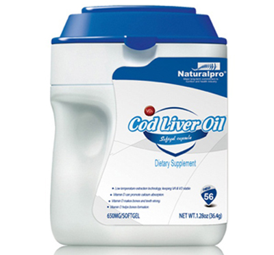 金裝紐貝樂鱈魚肝油軟膠囊