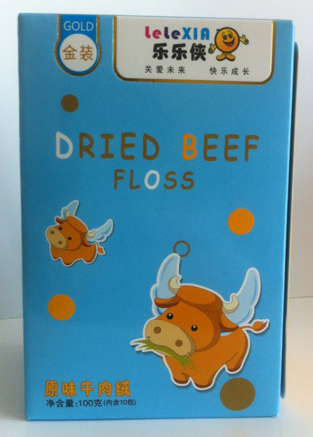 樂樂俠金裝原味牛肉絨100g