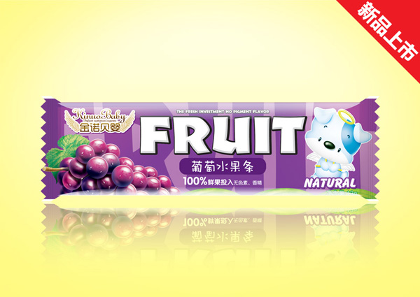 金諾貝嬰葡萄水果條袋裝