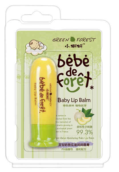 小蝌蚪寶寶哈密瓜滋潤潤唇膏