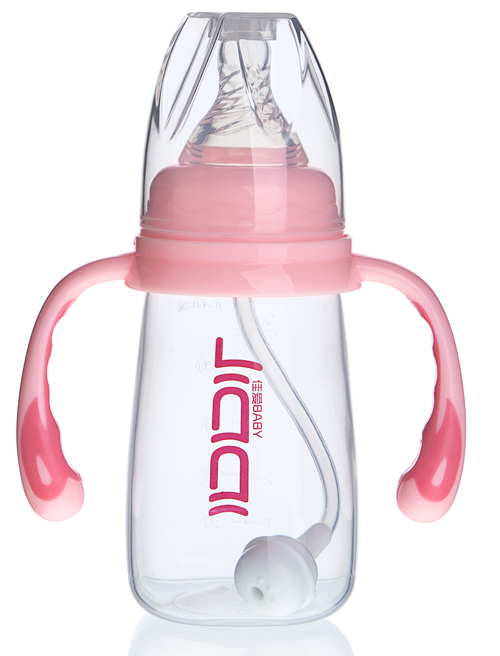 佳愛(ài)易握方形PP奶瓶(標(biāo)準(zhǔn)口徑)150ml
