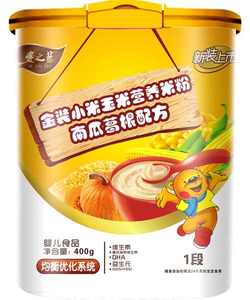 愛之藍金裝南瓜葛根配方粉1段