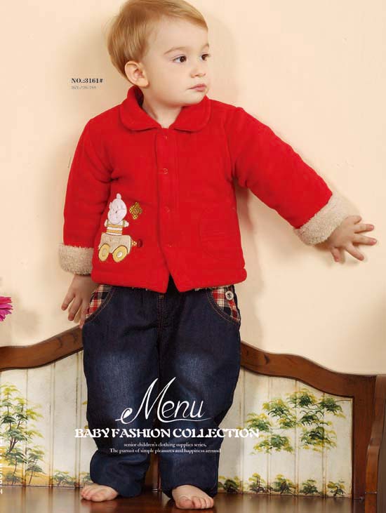 諾比娃娃領棉衣