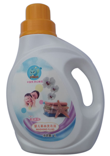夢(mèng)幻精靈嬰兒草本洗衣液清香型1L