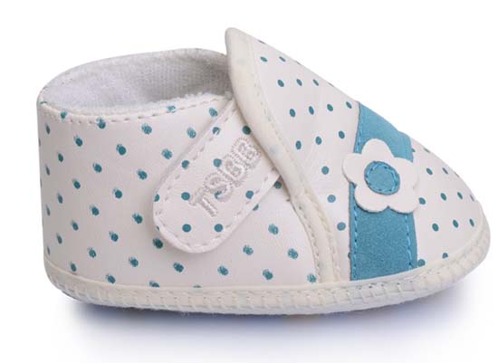 天使之?huà)胪笟釶U幼兒步前鞋藍(lán)色