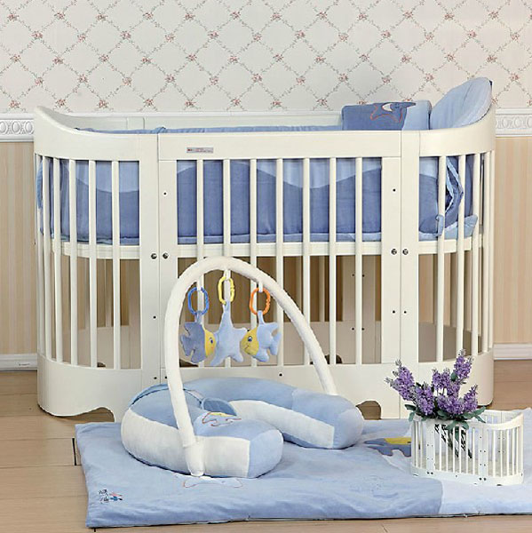 愛斯博兒圓形嬰兒床