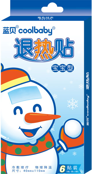 藍(lán)貝coolbaby退熱貼