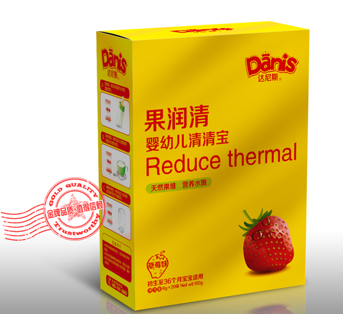 達尼斯草莓味嬰幼兒清清寶
