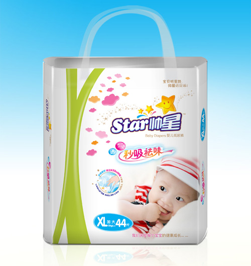 帥星嬰兒秒吸祛味紙尿褲XL碼