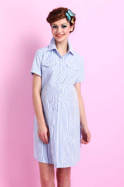 媽媽和我花紋孕婦裝