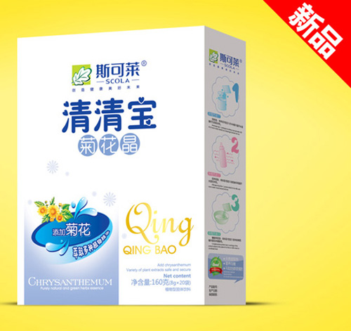 斯可萊菊花晶清清寶盒裝