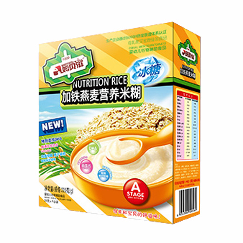 姆貝滋加鐵燕麥營養(yǎng)米糊