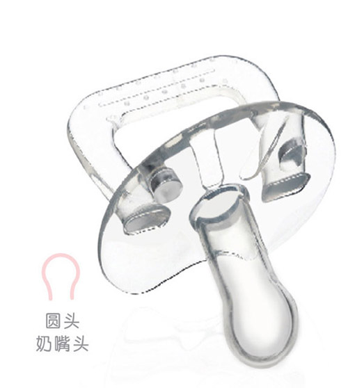 愛樂寶全硅膠圓頭安撫奶嘴