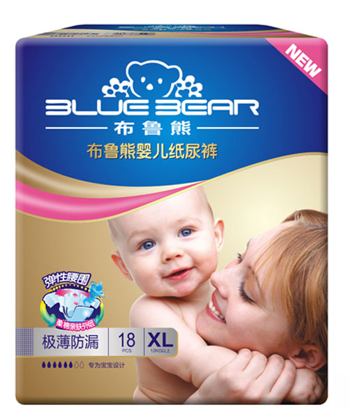 布魯熊紙尿褲XL18