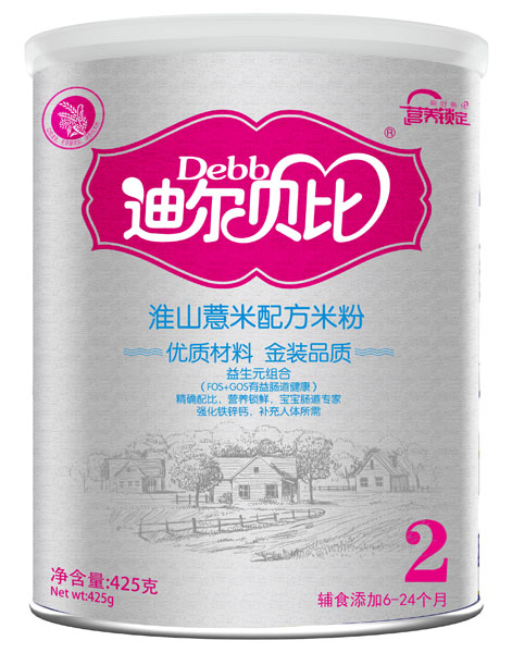 迪爾貝比淮山薏米配方米粉聽(tīng)裝