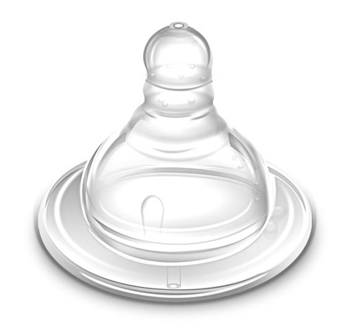 Babykin(貝沁)全硅膠寬口嬰兒奶嘴