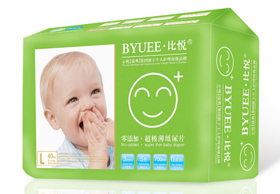 比悅超級薄紙尿片L碼40片