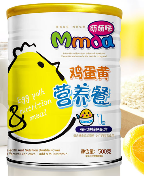 萌萌噠500克鐵聽(tīng)強(qiáng)化鐵鋅鈣雞蛋黃營(yíng)養(yǎng)餐