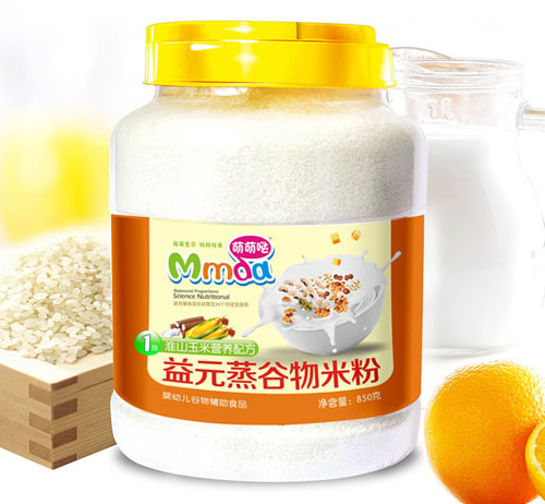 萌萌噠850淮山玉米蒸谷物米粉