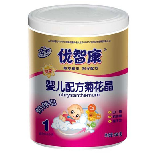 優(yōu)智康嬰兒配方菊花晶