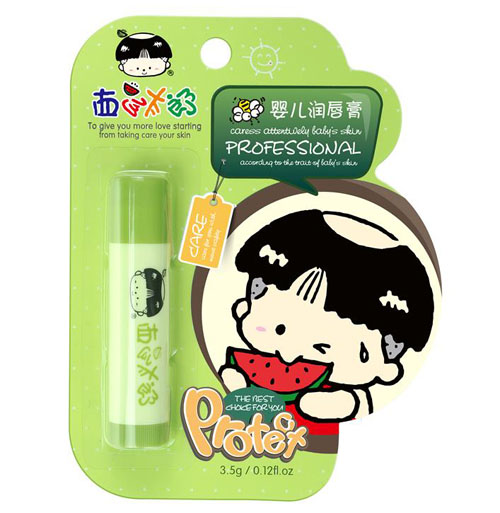 西瓜太郎嬰兒潤唇膏