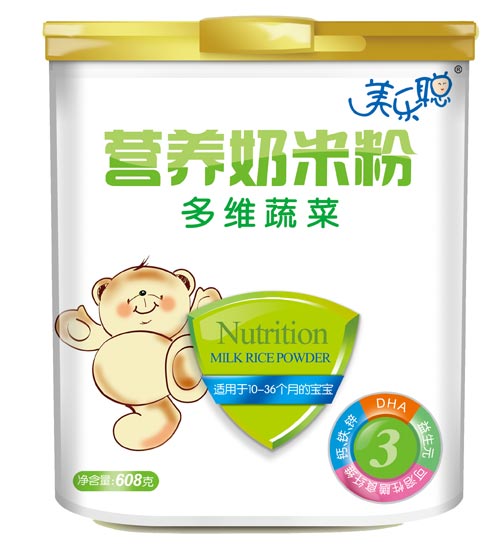 美樂聰多維蔬菜蛋白營養(yǎng)奶米粉