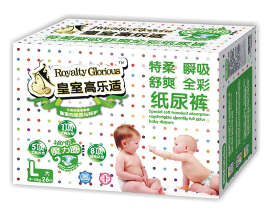 皇室高樂適嬰幼兒紙尿褲L碼