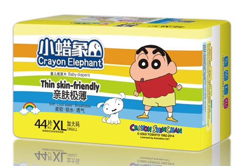 小蠟象親膚極薄嬰兒紙尿片XL碼